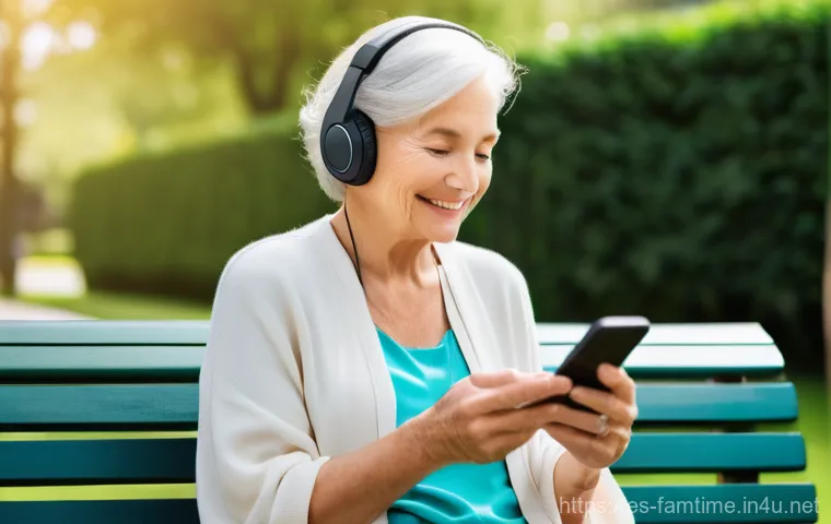 부모님을 위한 스마트폰 활용법 - **Prompt 2: Heartwarming Intergenerational Video Call**
    "An elderly man in his late 70s, with a ...